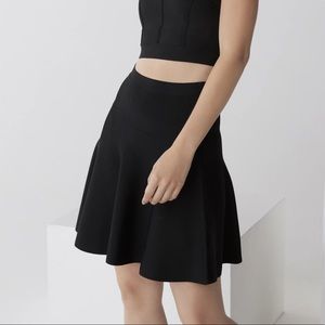 BCBGMAXAZRIA INGRID SKIRT XS BLK